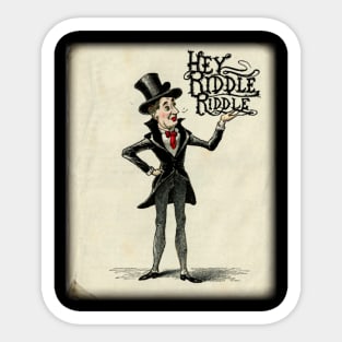 hey riddle riddle animated Sticker